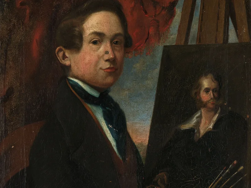 1823-Johannes Daniël Susan - Autoritratto